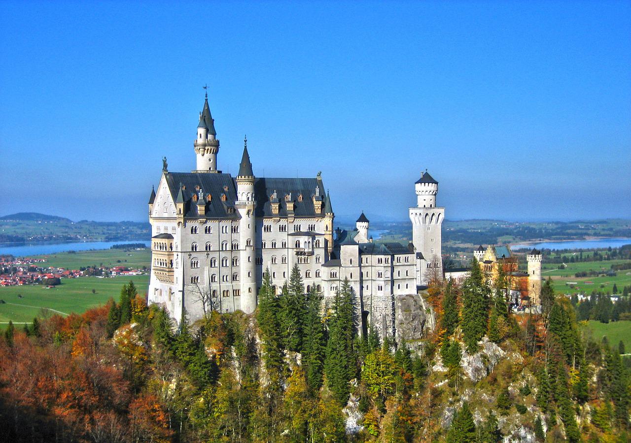 ... hier gehts nach Neuschwanstein ...